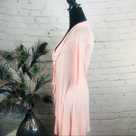 Charlotte Russe Womens Peach shrug size: XS - Picture 2 of 4